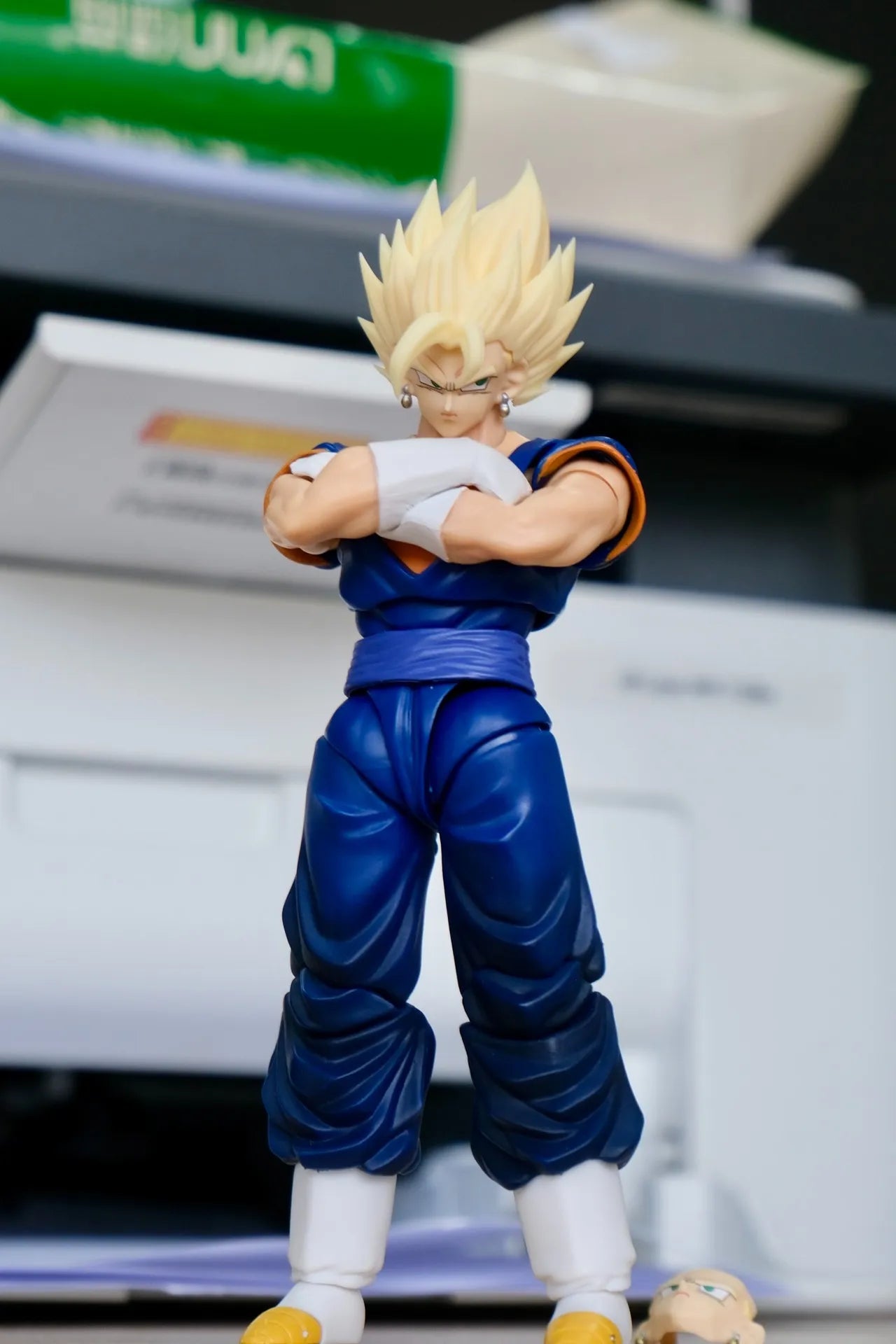 Nono Ko Dragon Ball Z Shf Dko Super Saiyan 2 Action Figure Son Goku Head Model Collectible Anime Toys Accessory Gifts Toys