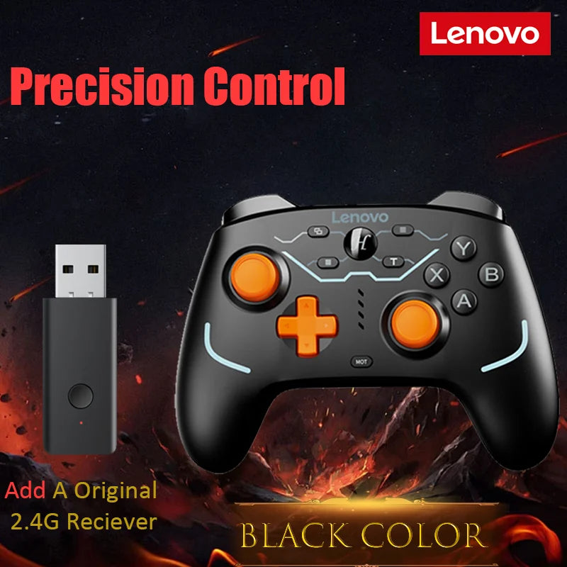 Original Lenovo S04 Bluetooth Gamepad Double Vibration Gamepads For Tablet Game Hall Triggers With 1000Hz Rate Gaming Controller
