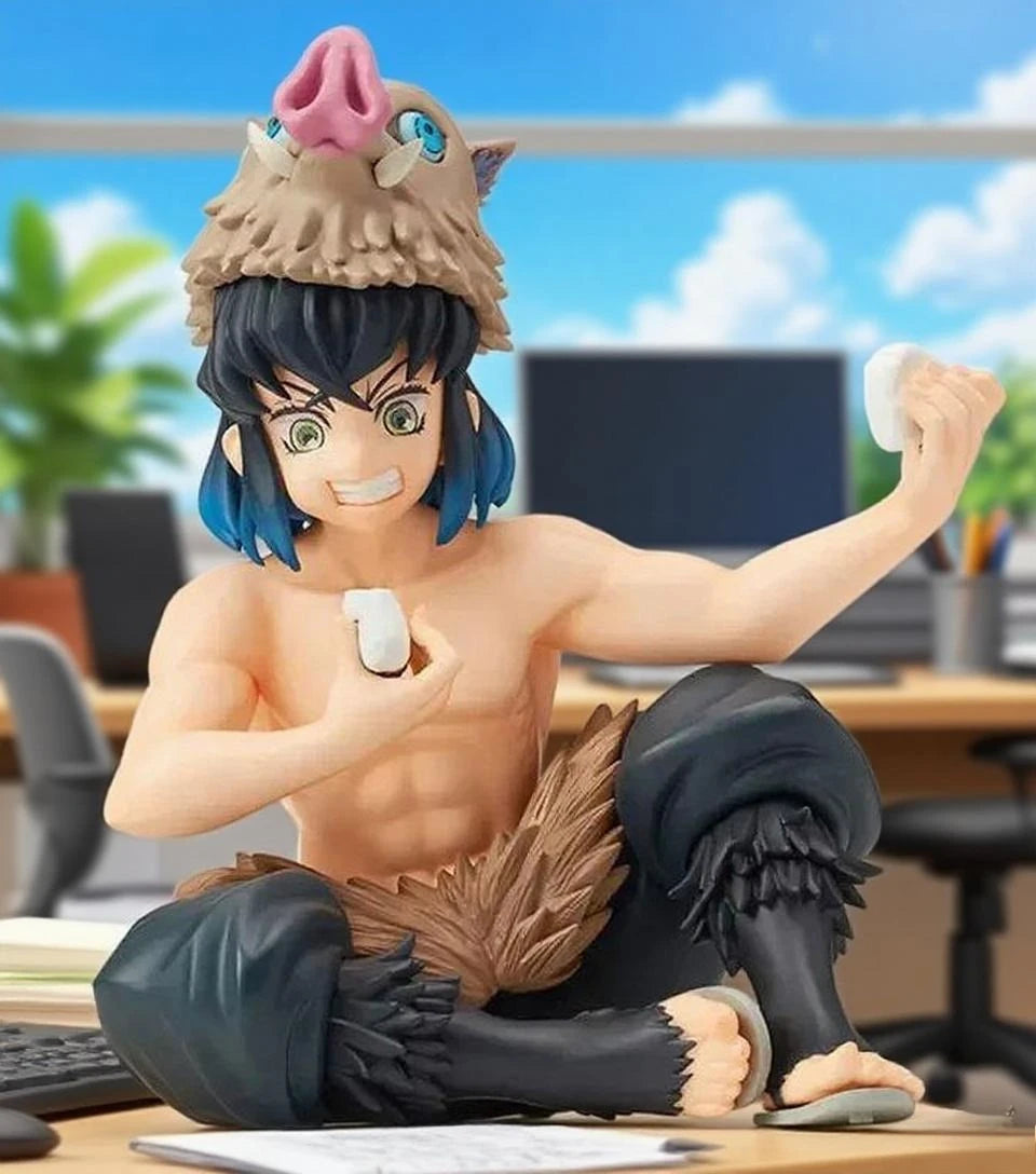 Anime Figur Dämon Slayer Figuren Kimetsu Keine Yaiba Puppe Tanjiro Nezuko Figur Inosuke Krieger Action Figur Modell Spielzeug Heißer