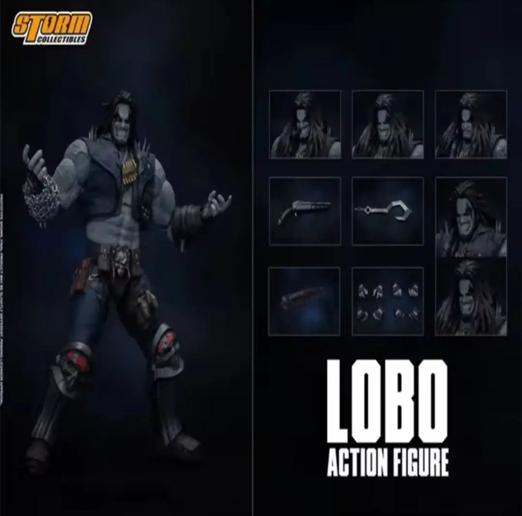 In-stock Storm Toys Justice League DOOMSDAY DARKSEID BANE LOBO ARES 1/12 Action Figure Model Collectible Gift