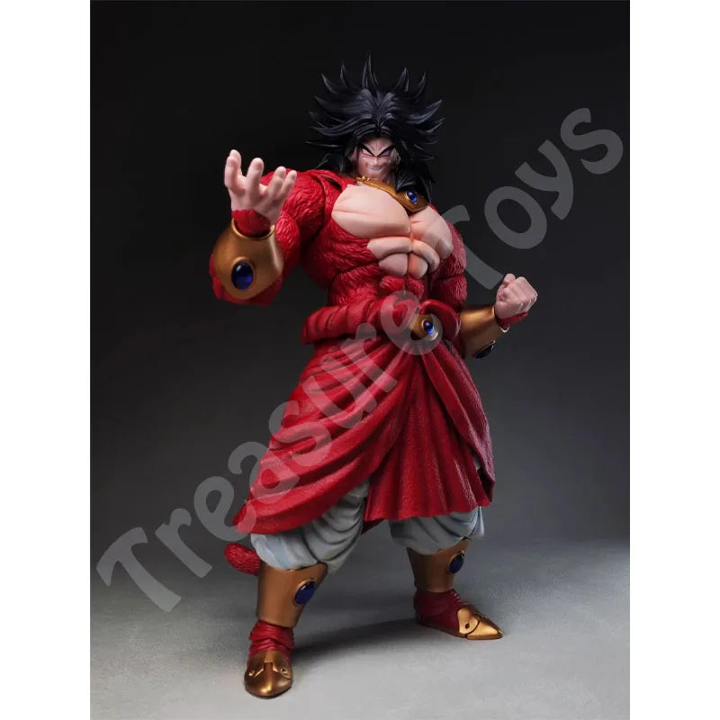 Mythos Anime Studio Broly Figure Dragon Ball Super Saiyan 4 SSJ5 Broly Skoll Hati Anime Action Figure Model Toys Gifts