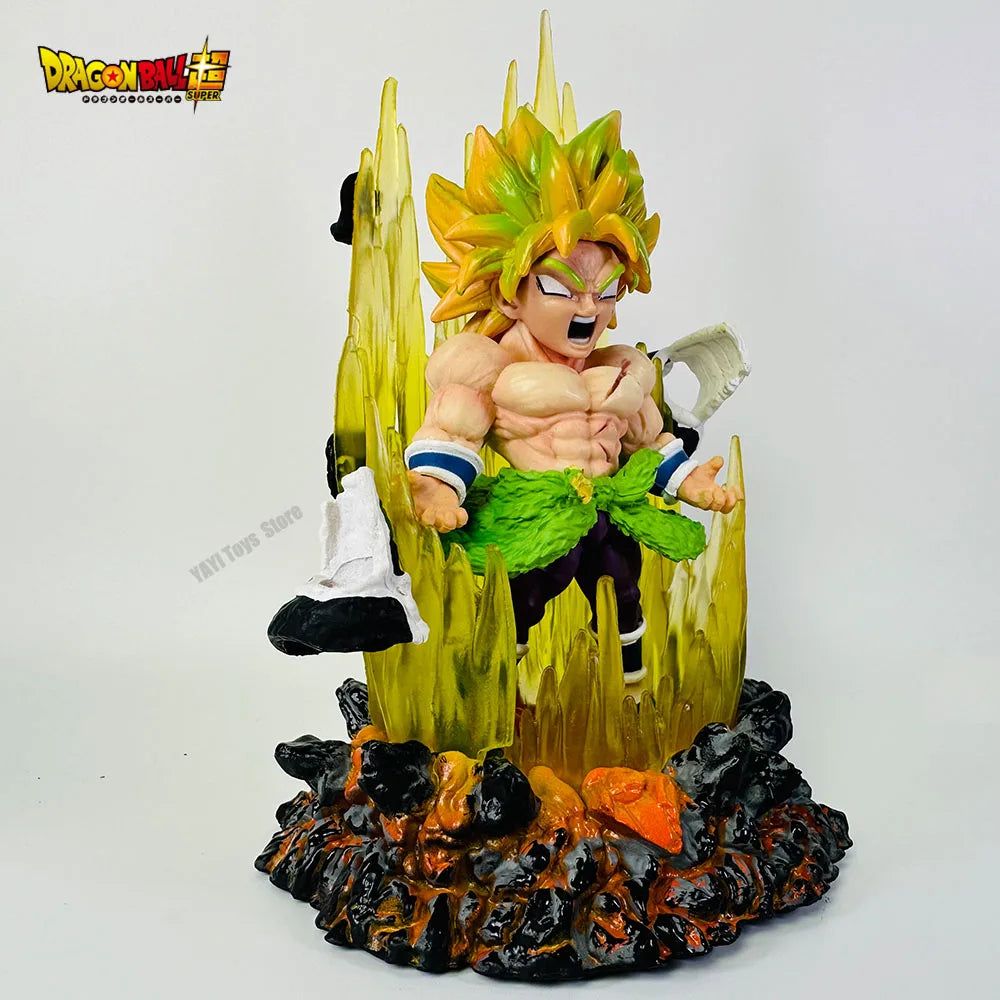 Anime Dragon Ball Shf Super Saiyan Brolli Figure Action Figures Hand-made Doll Model Ornament Gift toys