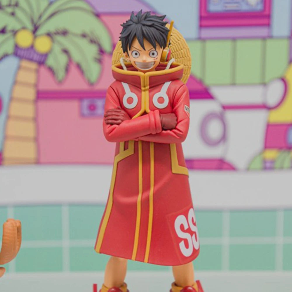 18cm Anime One Piece Sanji Figure Dxf The Grandline Series Egghead Figures Pvc Model Birthday Gift Japanese Dolls Toys Gifts