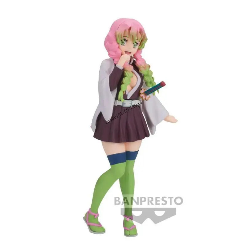 Original Auf Lager Bandai Demon Slayer Kanroji Mitsuri GLITTER &amp; GLAMOURS Figur Anime Charaktere Sammeln Ornamente Modell Niedlich