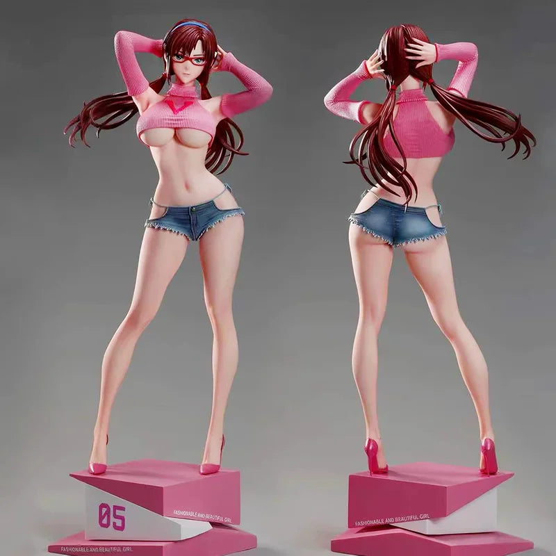 30cm Campus Deskmate Makibo  Makinami Mari  Summer Girlfriend Series Can Be Move Favorites Gk Model Figures Anime Toys Gift