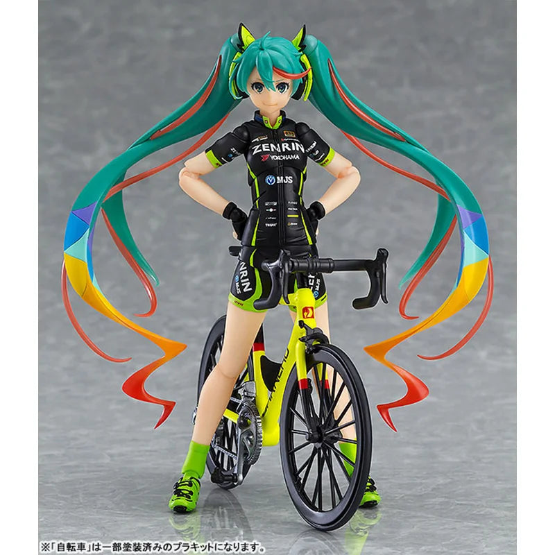 100% Original Figma 365 Racing Miku 2016 TeamUKYO Support ver. In Stock Anime Action Collection Figures Model Toys