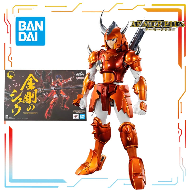 Direct Delivery in Stock BANDAI Original ARMOR PLUS Movable Series Ronin Warriors Anime Figure Model Toys Model Gifts for Boys