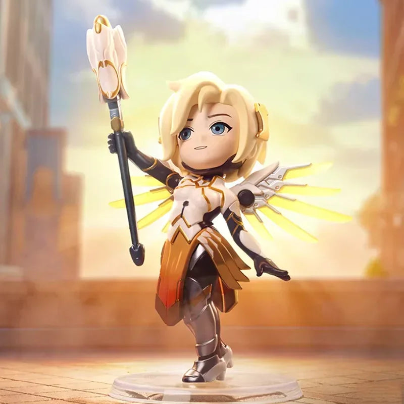 POP MART Overwatch Play of The Game Series Trendy Blind Box Toys Mystery Box Mistery Action Figure Surprise Model Gift