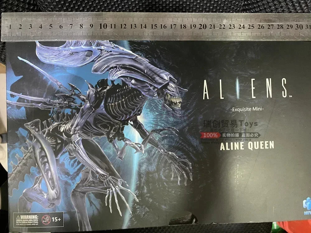 In Stock Hiya  Alien Queen Mother Queen 1:18 Giant Movie Version Super Mobile Model Toys