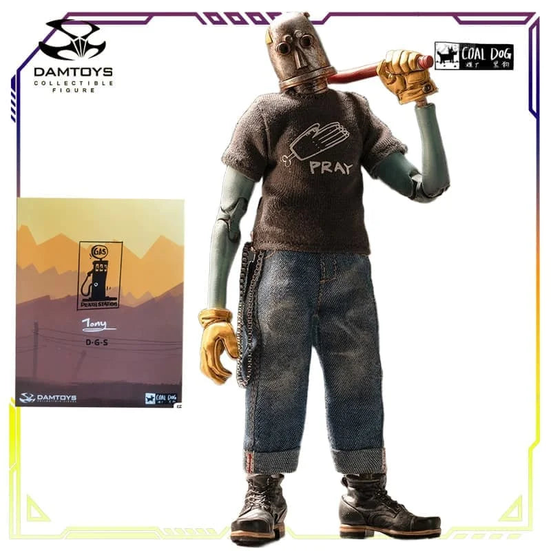DAMTOYS Original Fugitive Gas Station Series Movable Finished Action Figure Collectible Model Boy Gift