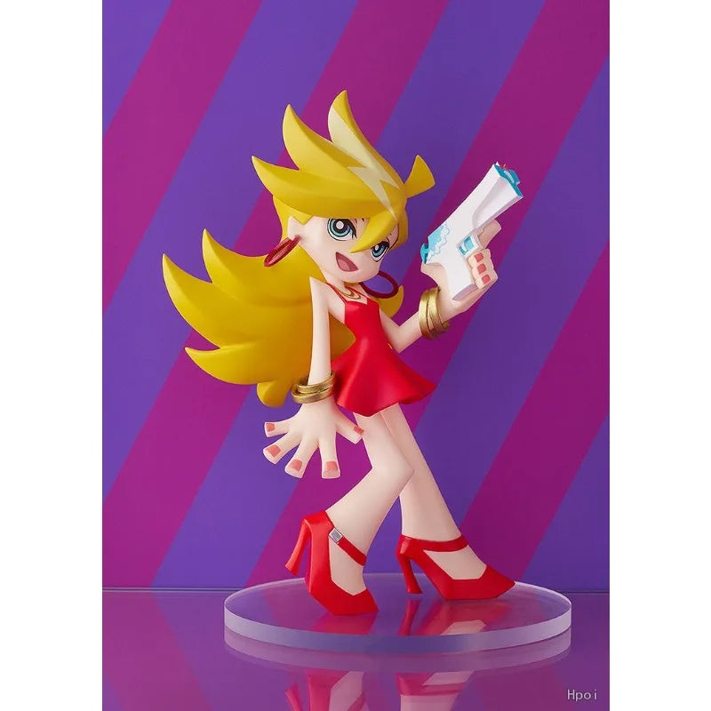 GSC Original POP UP PARADE Panty & Stocking with Garterbelt Series Pandi\Stove Scarf Anime Not Movable Figure Statue Model Toys