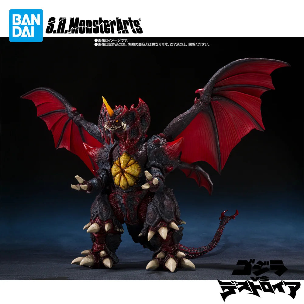 In Stock Genuine BANDAI SHMonsterArts Destoroyah Figure Anime Godzilla vs Destoroyah Action Model Toy