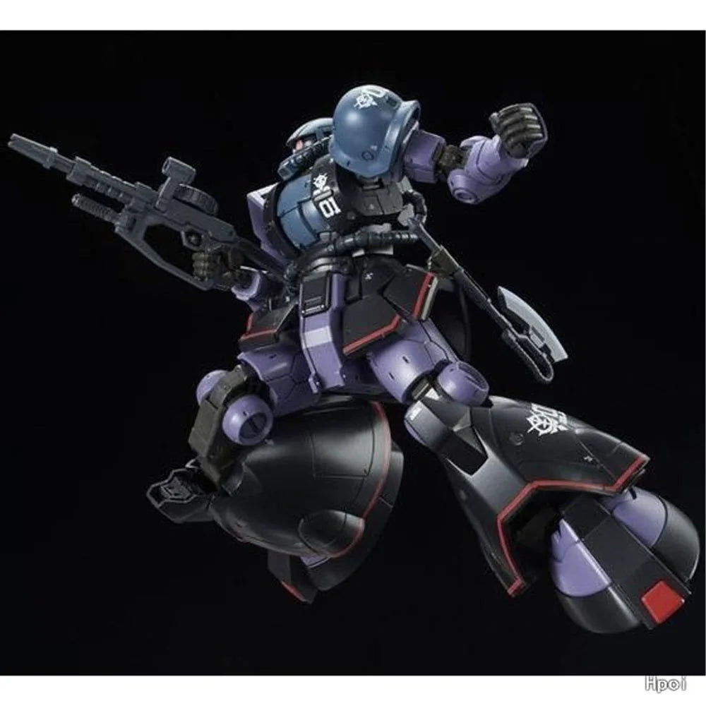 Bandai Original GUNDAM HG Series 1/144 MS-06RD-4 Zaku High Mobility Test Type (Space Use) Anime Assembly Model Toys