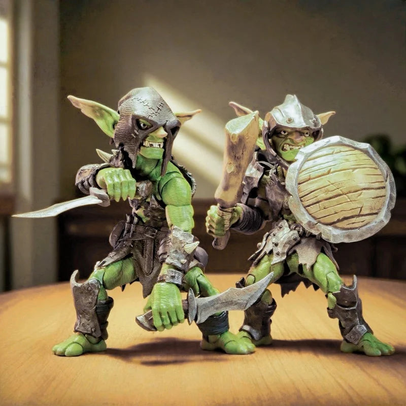 Pre-Sale Metytoyz Goblin Adventure Team Warrior Action Figure Collectible Toy with Movable Joints Trendy World of Warcraft Game