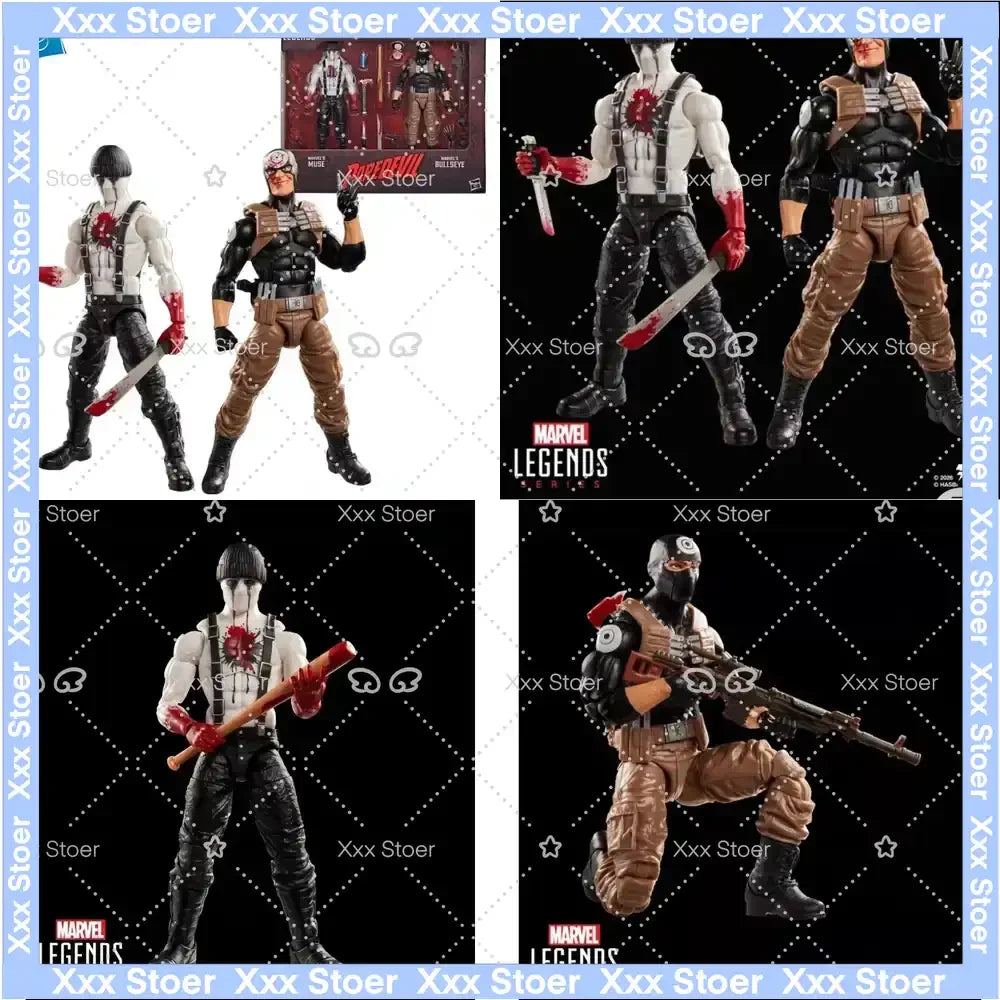Pre-sale June 2026 New Original MARVEL'S MUSE MARVEL'S BULLSEYE Action Figures for Hasbro Marvel Legends Series Collectible