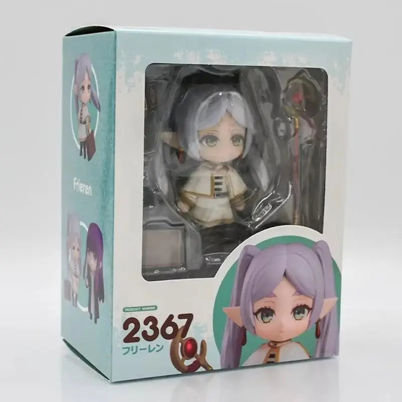 Nendoroid Chibi Frieren Himmel Fern Anime Action Figures Beyond Journey'S End Collection Model Doll Set Toy Gift For Anime Fans