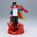 Bandai Original BANPRESTO Anime One Piece THE LOGIA SABO PVC Action Figure Model Collectible Toy Gifts