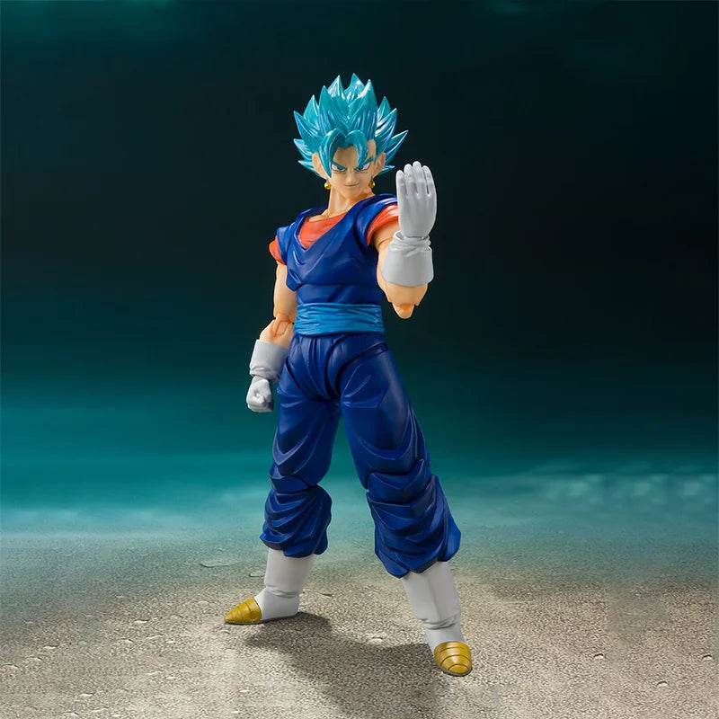 15cm Dragon Ball Anime Figures Blue Fair Vegette Movable Action Figure Statue Model Doll Collection Toys Gifts