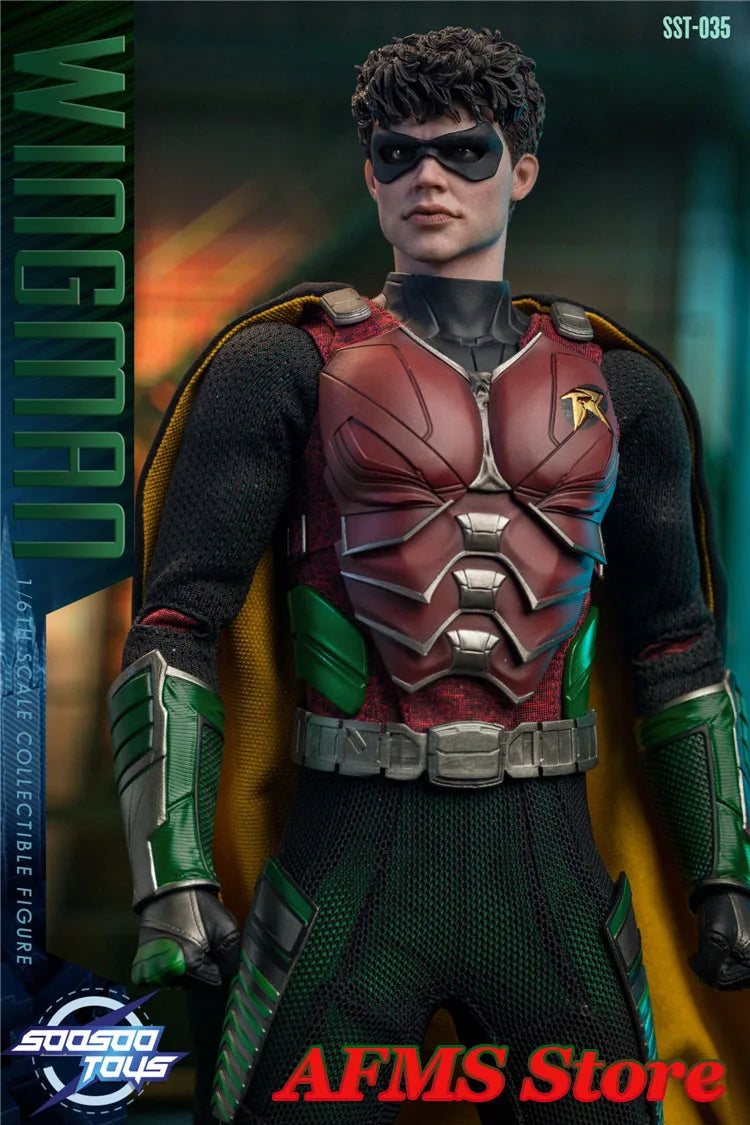 Soosootoys SST-035 1/6 Scale Collectible Figure Robin Wing Man Hero Boy Full Set 12Inch Men Soldier Action Figure Body Toys