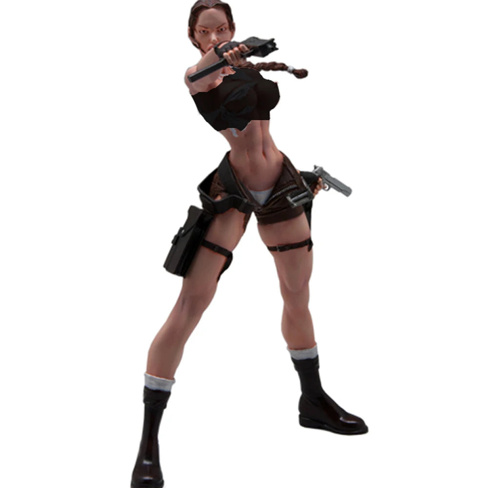 1/9 RAIDER, LADIES, Resin Model figure, GK Science fiction theme, Unassembled and unpainted kit