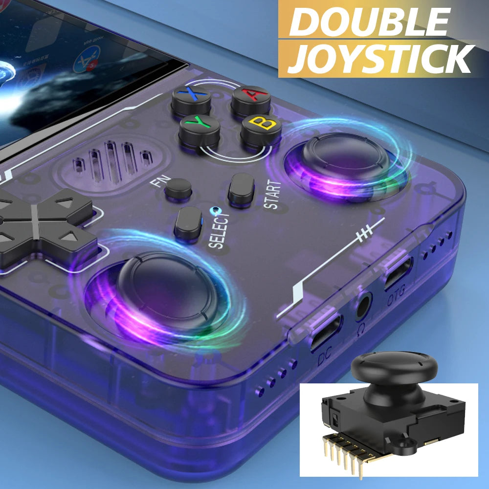 R36S MAX with WIFI R36XX Handheld Game ConsoleConnectivity, 3.5-inch Screen, Built-in 15000+ Games, A Great Gift