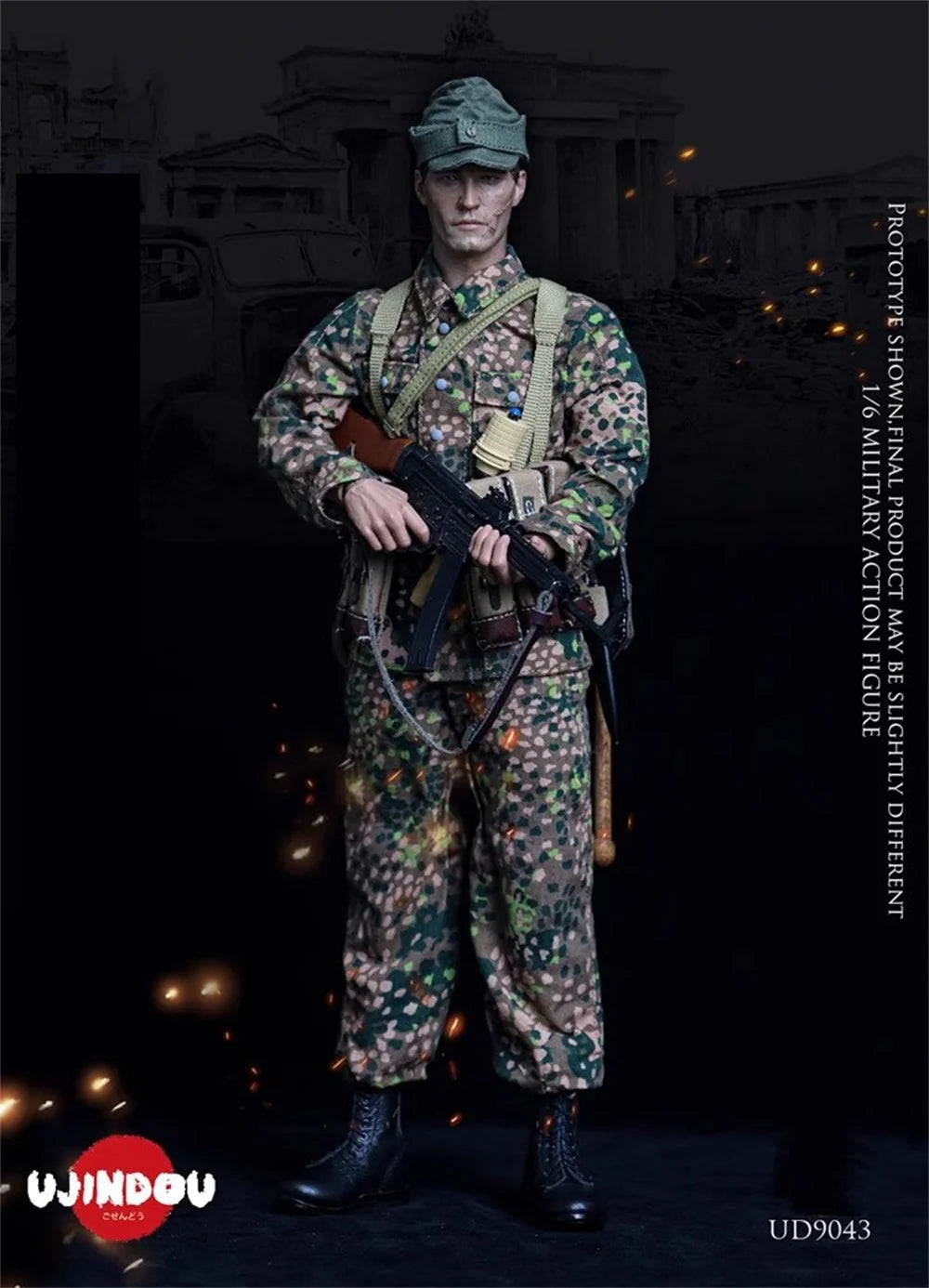 1/6 UJINDOU UD9043 Soldier Doll Operation Unit Full Set Moveable Action Figure about 12" Gift For Fans Collect
