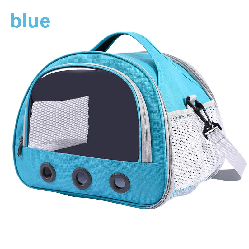 Portable Cat Carrier Bag Pet Cat Dog Bird Rabbit  Travel Bags Breathable Mesh Outdoor Tent Carrier Outgoing Pets Handbag