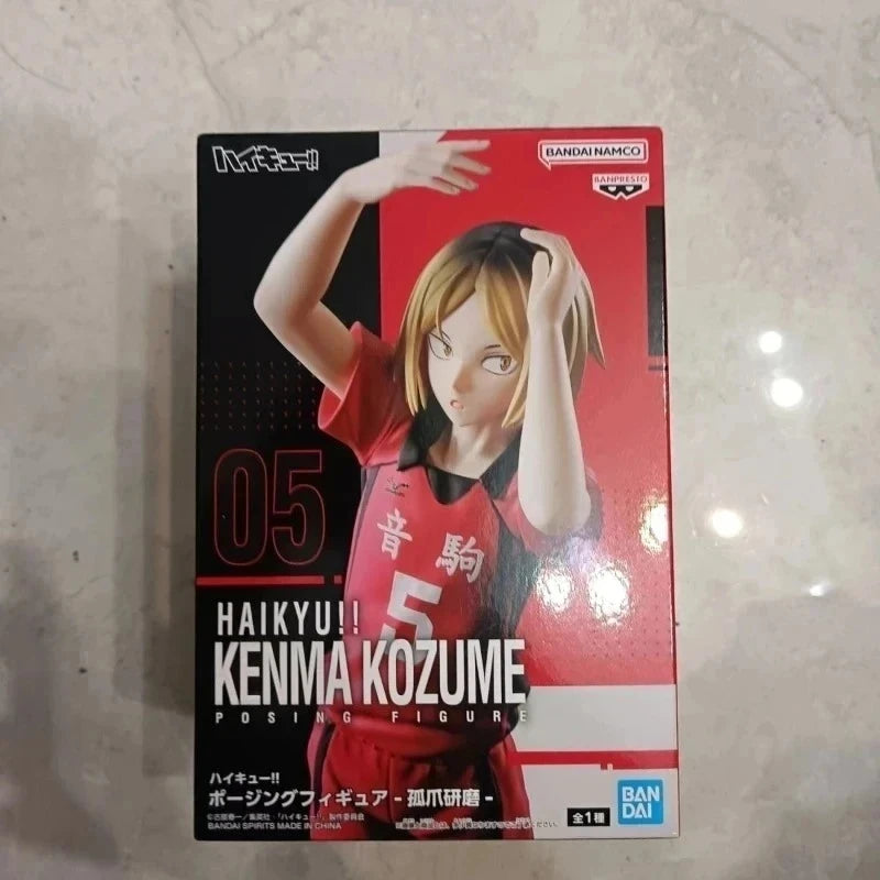 In Stock Bandai Anime HAIKYU!! POSING FIGURE -KENMA KOZUME TETSURO KUROO Action Figure Model Collector Toys WY