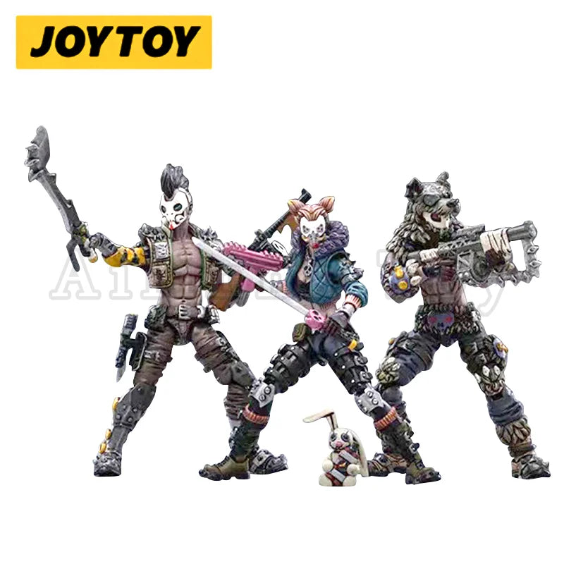 JOYTOY 1/18 Action Figure (3PCS/SET) The Cult Of San Reja Ailie Jack Neil Anime Model Toy For Gift