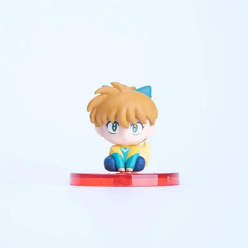 Q version Cute Inuyasha figure decoration blind box Sesshomaru Kagome model new sitting figure Gifts suitable for all ages