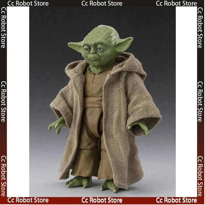[In Stock] 100% Original Bandai S.H.Figuarts Yoda Classic Edition Star Wars Episode III: Revenge of The Sith Action Figure Toy