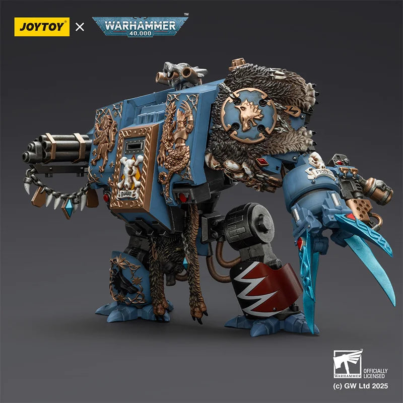Joytoy Dark Eldar Hammer 40k Space Wolves Bjorn the Fell-Handed Mecha Movable Model Action Figure Collectible Toy for Adults