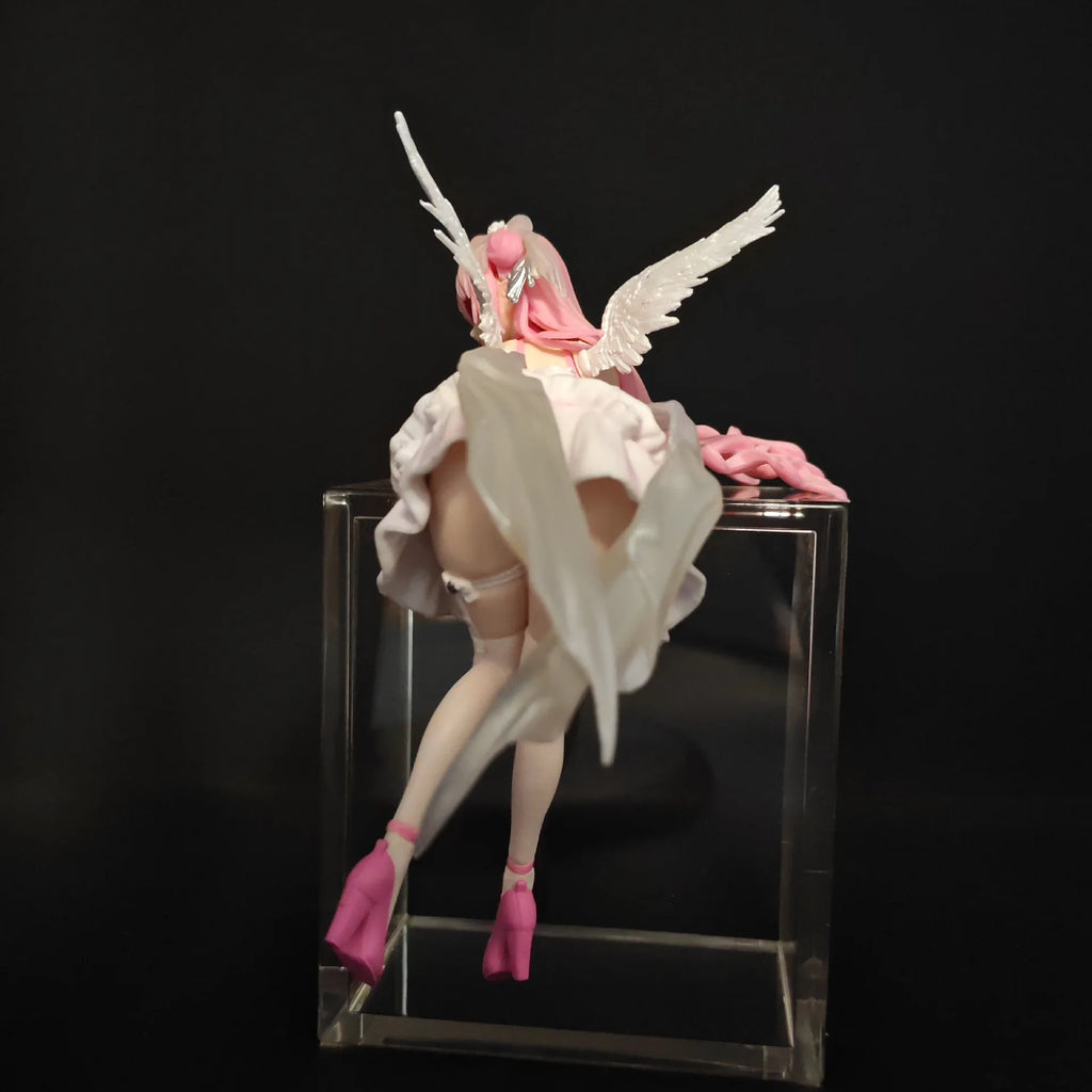 FuRyu Goddess of Victory NIKKE Dorothy Noodle Stopper Figure Pink Angel Wings Anime Girl PVC Statue collect Desk Ornament Gift