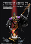 【In Stock】Original MEDICOS-E Di Molto Bene Stardust Crusaders DEATH THIRTEEN & MANNISH BOY Figure Toy Model Ornaments