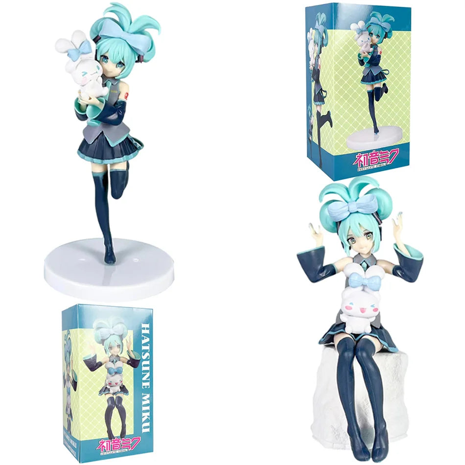 Cinnamoroll Piapro Characters Hatsune Miku Girls Toy Anime Adult Figure Toy Anime Game PVC Action Figure Collectible Model Doll