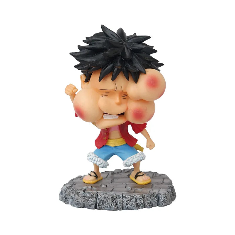 Anime One Piece Figur Monkey D. Luffy PVC Actionfigur Statue Sammlermodell Kinderspielzeug Puppe Geburtstags- und Weihnachtsgeschenke