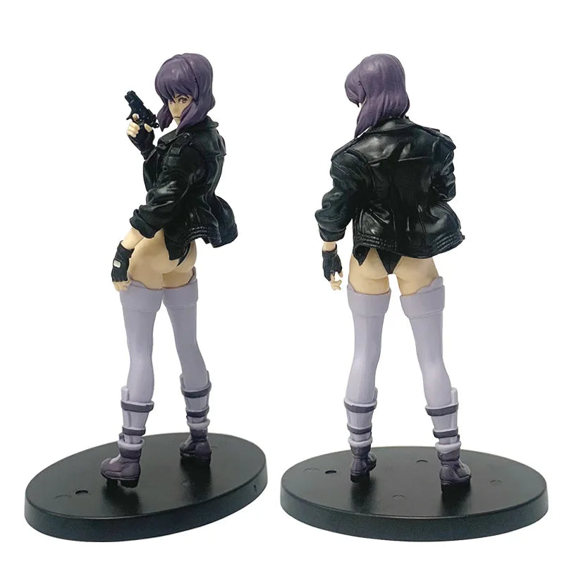 Hot 18cm Series Ghost in the Shell Motoko Kusanagi Anime Action Figure Assembly Model Toys Collectible Model Ornaments