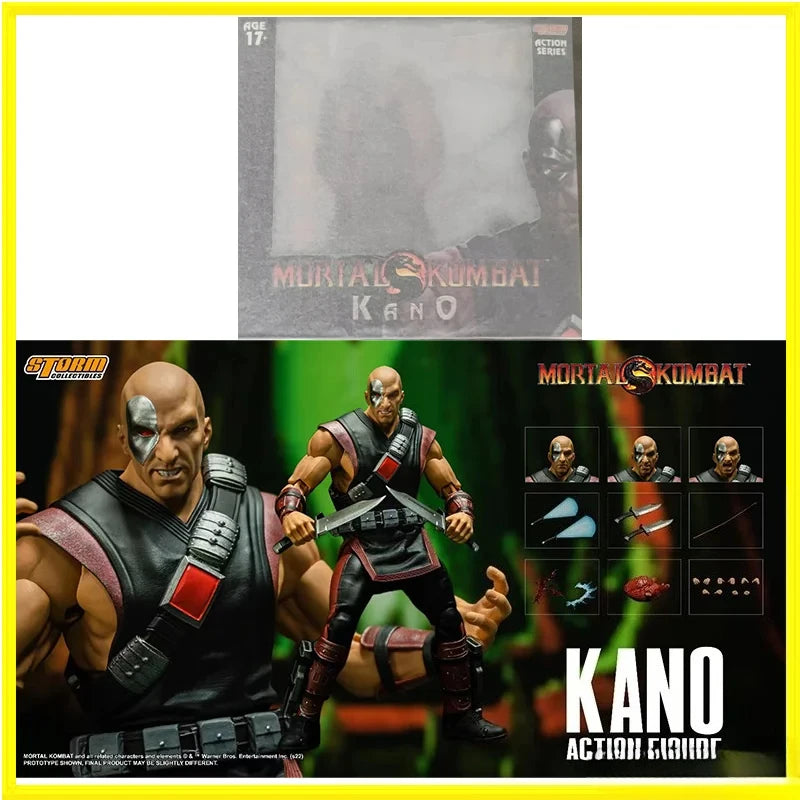 100% Original DCMK13 Storm Toys Soldier MORTAL KOMBAT KANO 6 1/12 In Stock Anime Action Collection Figures Model Toys