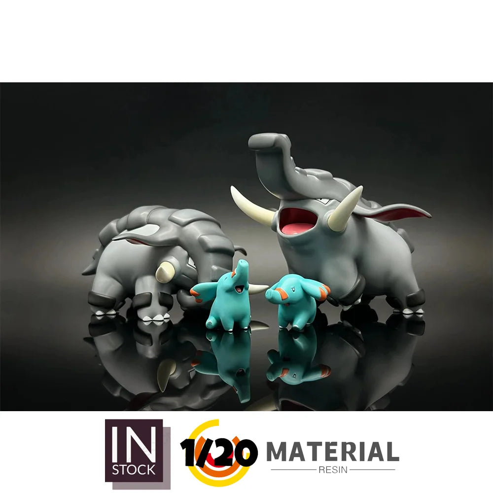 [IN STOCK] 1/20 Resin Figure [TP] - Phanpy & Donphan A