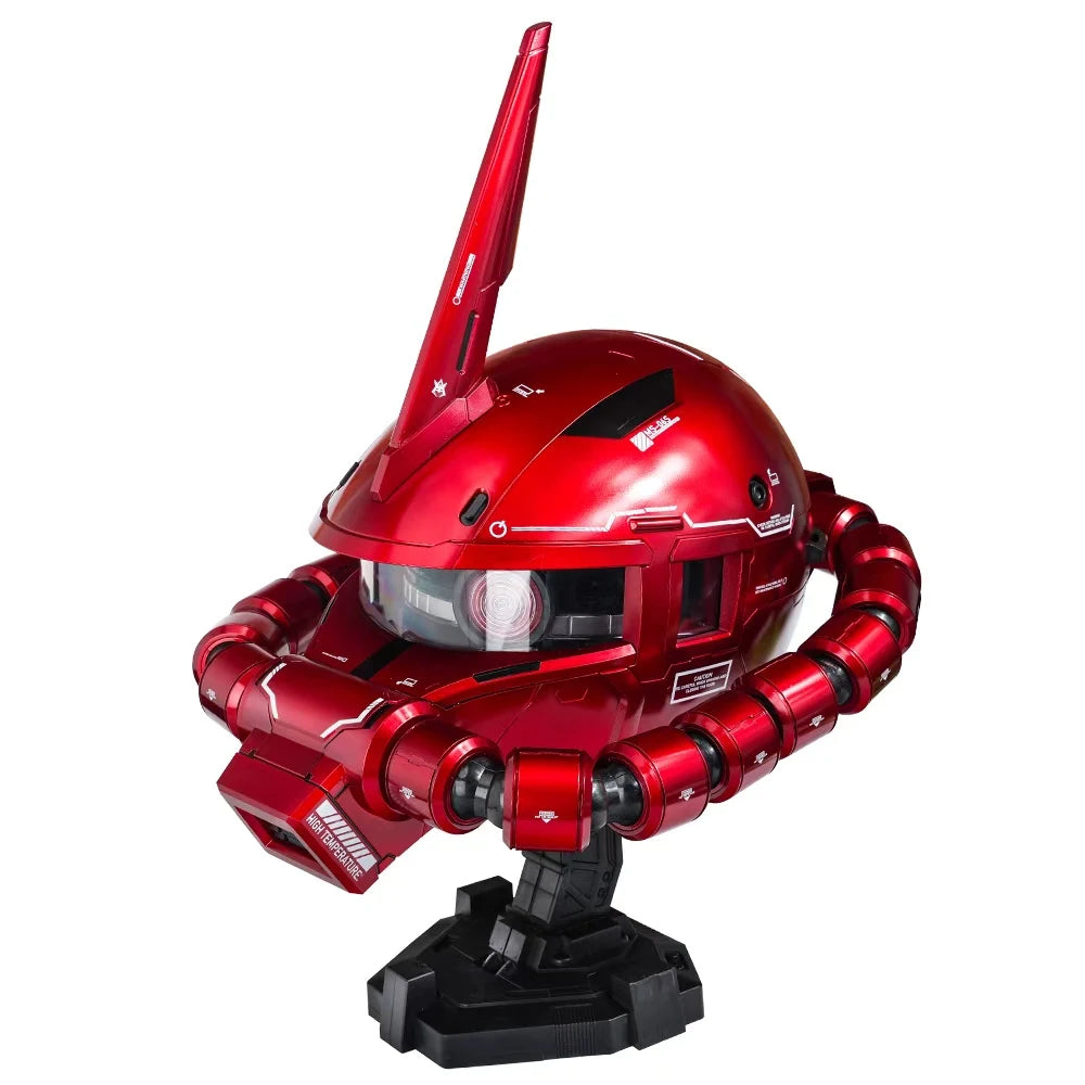 Zaku  Car Dashboard Ornament Touch Activated Finished Model With Movable Color Changing Led Eyes Gift For Boyfriend Collect