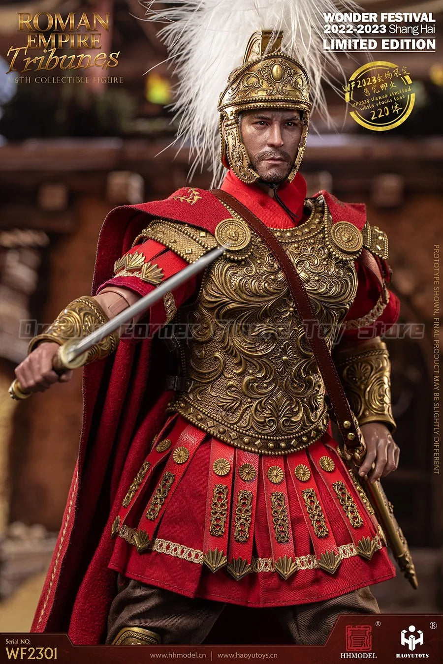 【In Stock】HHMODEL HAOYUTOYS WF2301 ROMAN EMPIRE Tribunes LIMITED EDITION 1/6 Action Figure