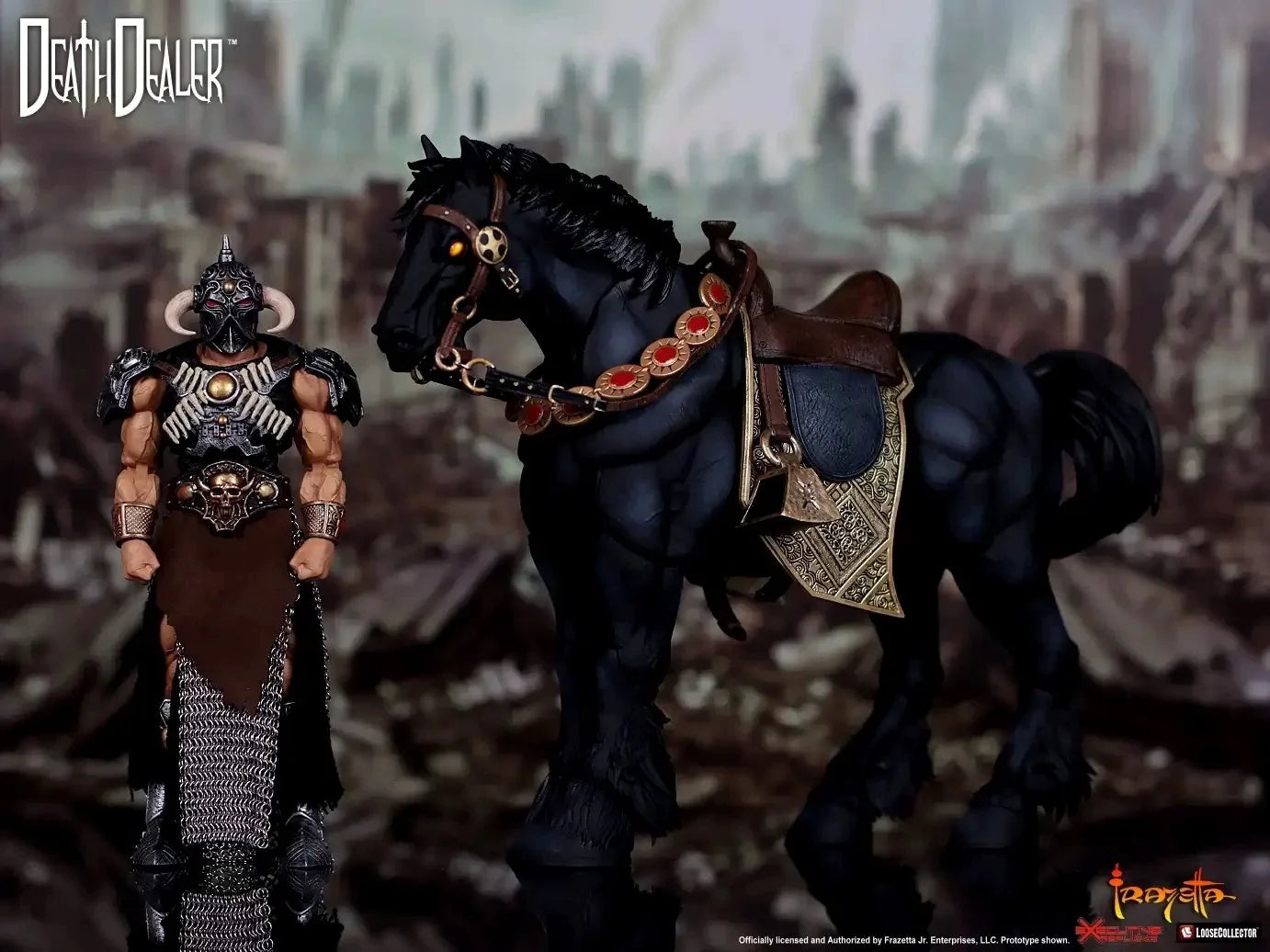 【In Stock】Original EXECUTIVE REPLICAS ERFFDDLCO1 DEATH DEALER 1/12 Action Figure Gift Model Collection