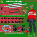 In Stock: Mezco Christmas Ant-Man - Gomez Gold Label Limited Deluxe Version, 6-Inch (1/12 Scale) Cloth-Articulated Figure