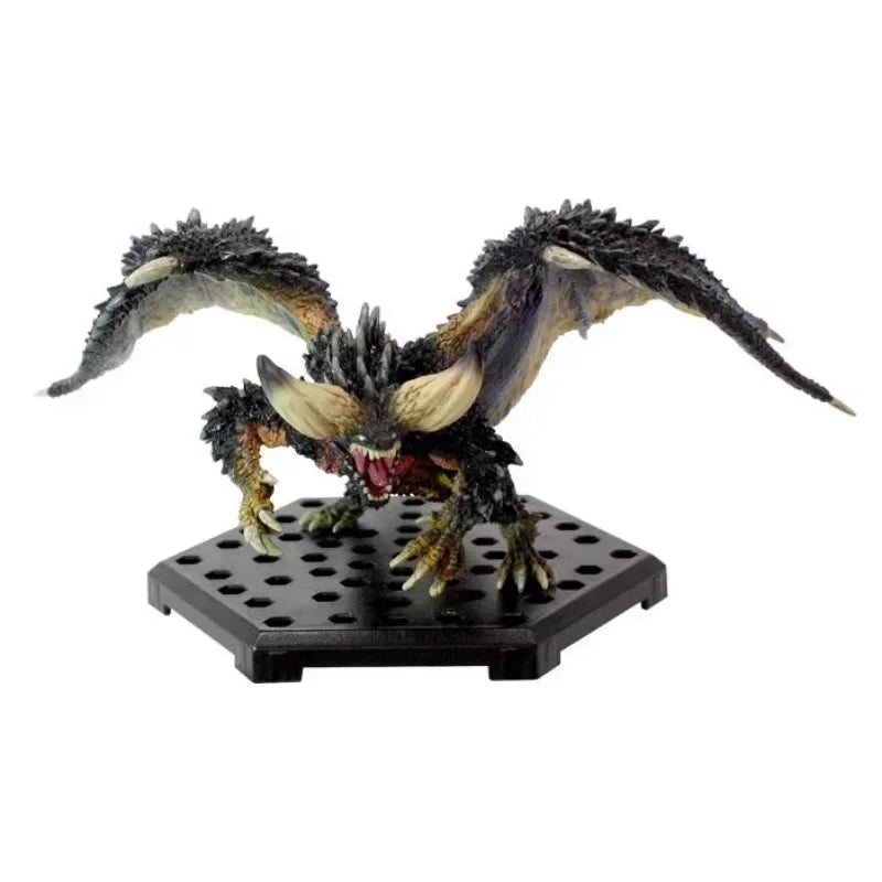 Monster Hunter World Iceborne Action Figure PVC Model, Nergigante Tigrex Basarios Dragon Collectible Decoration Toy for Adults