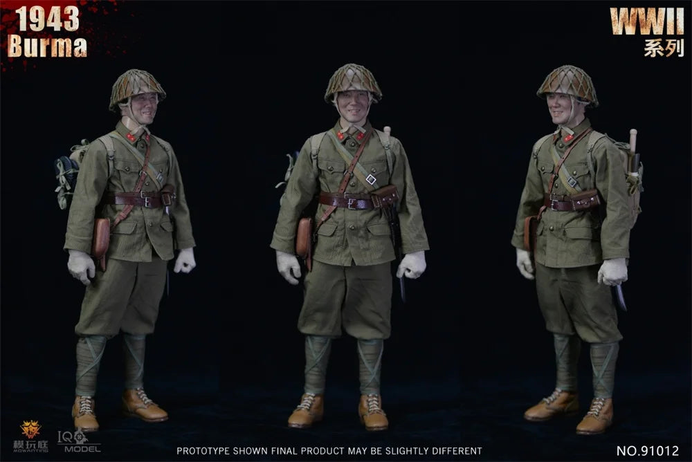 For Sale 1/6th IQO 91012 Asia Orient Soldier Doll 1943 Full Set Moveable Action Figure Gift For Fans Collect 12"