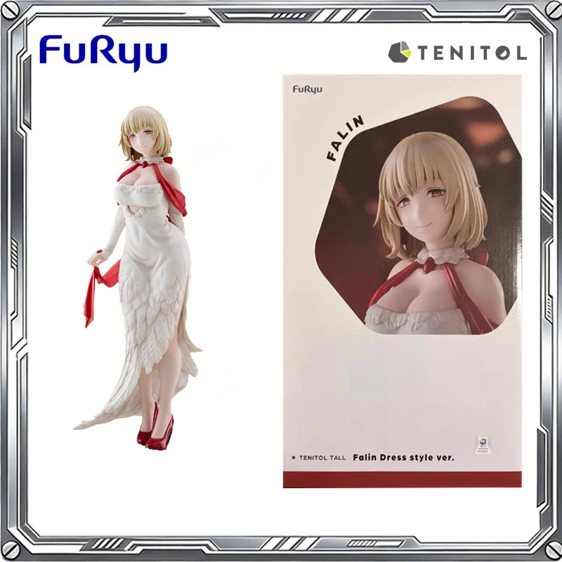 FuRyu Original TENITOL TALL Delicious in dungeon Anime Marcille Falin Dress Style Ver. Action Figure Toys Gift Collectible Model