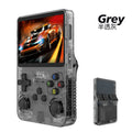 R36S Retro Handheld-Videospielkonsole ARKOS-System 3,5-Zoll-IPS-Bildschirm Klassischer tragbarer Pocket-Videoplayer 128G Spiele Junge Geschenk