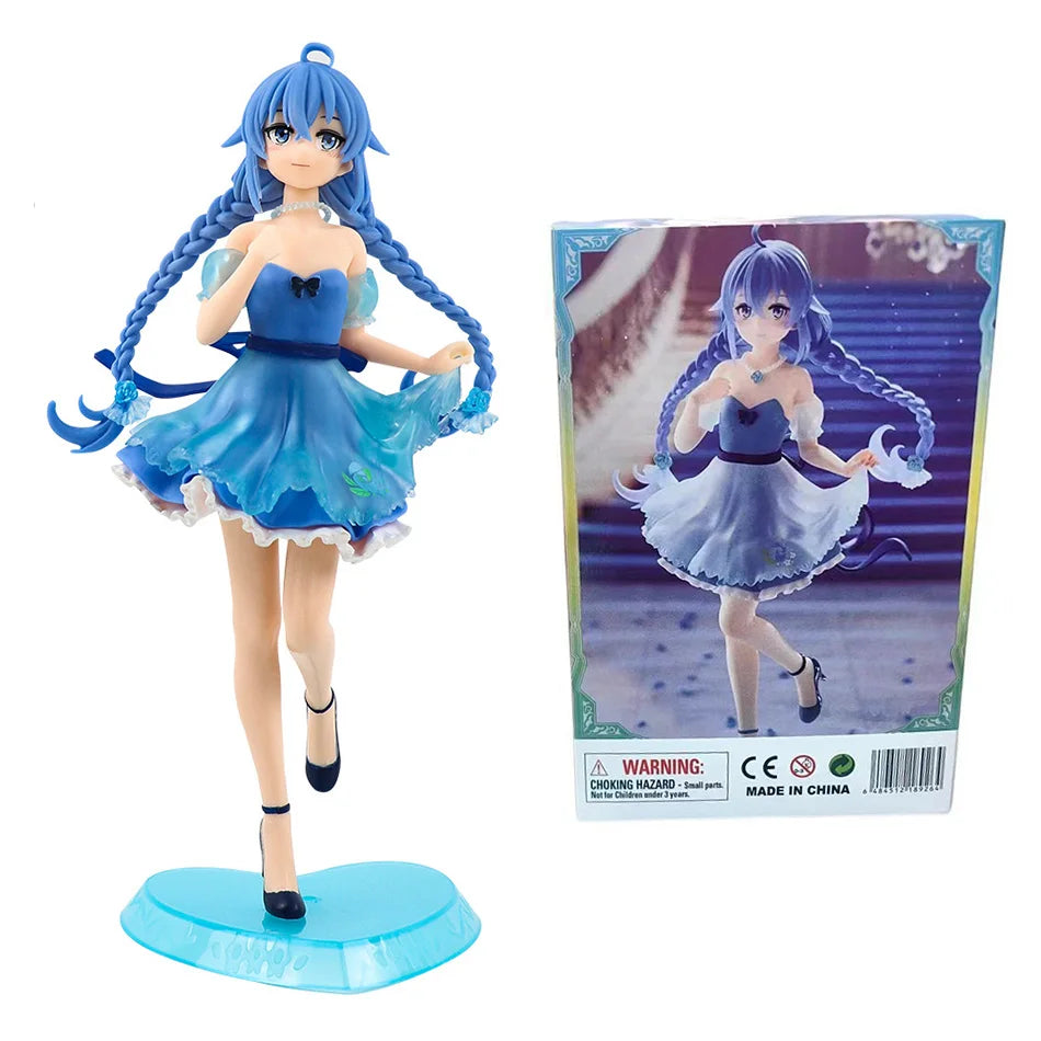 25cm Magician Roxy Migurdia Action Figure Mushoku Tensei：Jobless Reincarnation Anime Figure PVC Adult Collection Model Doll Toys