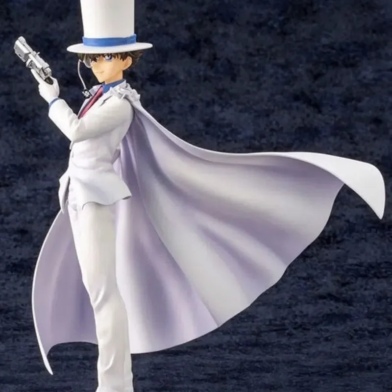 25cm Comic Series Kaito Kid Kuroba Kaito Figure Desktop Computer Case Decoration KO Model Doll Boys Trendy Toy Gifts Collectible