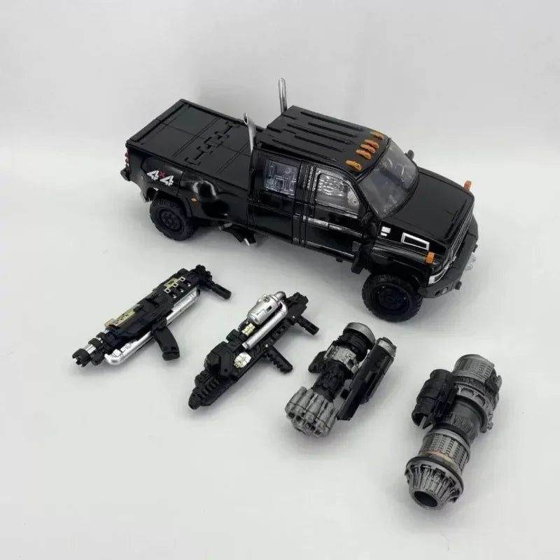 In Stock  Transformer Ironhide 2.0 MPM06 Black Apple Alloy Version Action Figure - 25cm Oversized Collectible Robot with Weapons